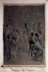 St. Anthony Absolving the Seignory, relief from the Salviati chapel